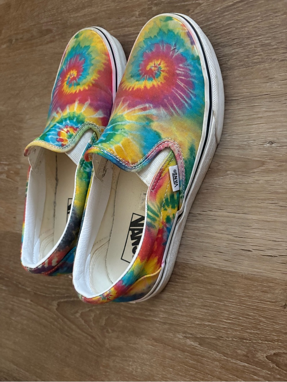 Vans Men Slip-On Sneakers - Tie-Dye Multicolor - Picture 5 of 5